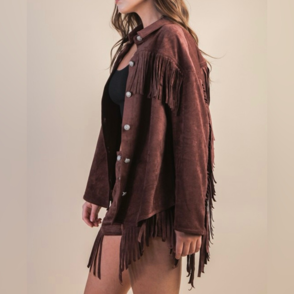 Coco Jaded Fringe Short Set 🤠 Please read the description - Picture 3 of 4